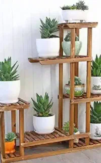 شلف دیواری و استند گل