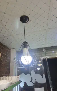 لوستر جا چراغی شیک