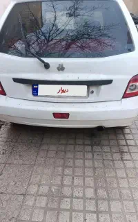 هاچ بک 111مدل95بیرنگ سفید صدفی