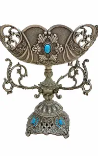 میوه خوری پایه دار نگین آبی
