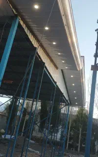 اجرای سقف شیروانی وسوله ونبشی کشی