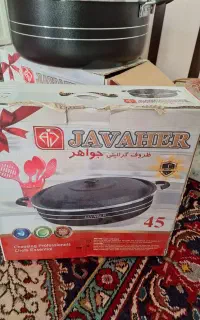 ست قابلمه و تابه گرانیتی ۴۵ جواهر