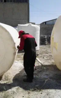جوشکاری  حرفه ای مخازن پلاستیکی