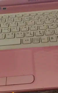 لب تاب صورتی کرای ۵ بدون کارتن وبدون باطری.