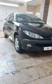 پژو ۲۰۶ تیپ ۳ سقف شیشه اسفند۴۰۱