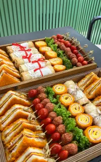 فینگرفود و سینی مزه و پک دفاع