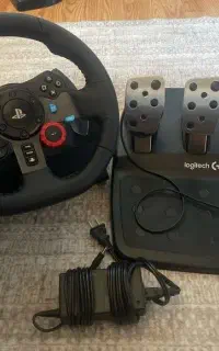 فرمان بازی Logitech g29 همراه پایه اورجینال