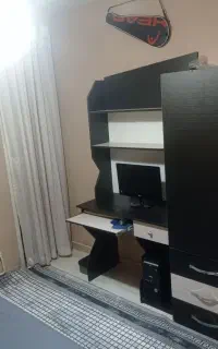 کمد و جاکفشی، کتابخانه و میز تحریر، تخت تک نفره