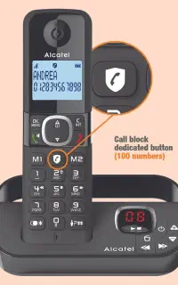 تلفن بیسیم سفارش فرانسه مدل (E260)زیر قیمت