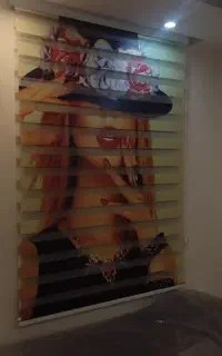 پرده زبرا کرکره ای