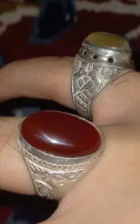 انگشتر کلاسیک نقره