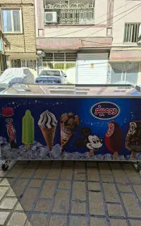 یخچاال فریزر بستنی اوگور ترکیه ۶۰۰لیتری مشابه نو
