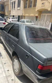 پژو ۴۰۵ خاکستری متالیک ۸۳