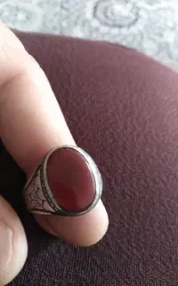 انگشتر نقره مردانه