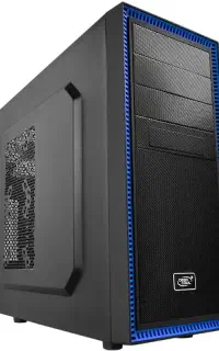 قاب کیس خالی حرفه ای گیمینگ مید تاور دیپ کول گرین