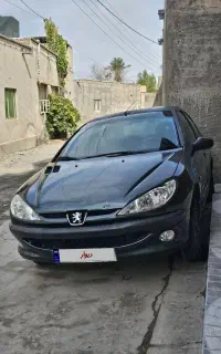 206خانگی با موتور نو