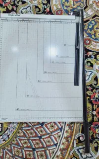 کاتردستیBright office،A3،مناسب جهت برش کاغذوعکس