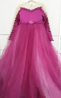 پیرهن پرنسسی همراه ژپون