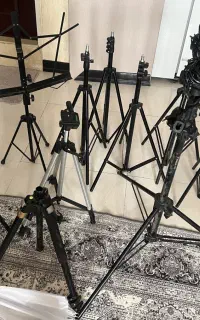 پایه دوربین عکاسی رینگ لایت فیلمبرداری