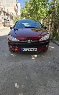 ۲۰۶ تیپ ۳ آلبالویی مدل ۸۲