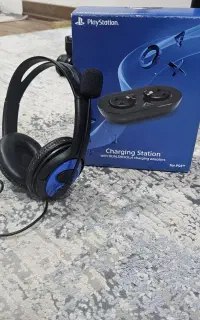 شارژر دسته و هدست PS4