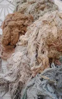 نخ پشمی قالی بافی