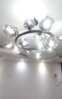 لوستر حبابی 15شاخه