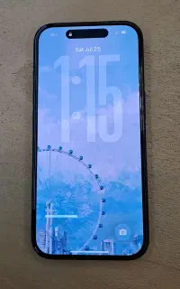 آیفون 16 نرمال دو سیم 97% شیش ماه گارانتی