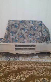 فروش میز تلویزیون نو نو و کابینت ام دی اف کاملا نو