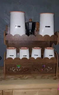 ظروف پا سماوری و ادویه جات