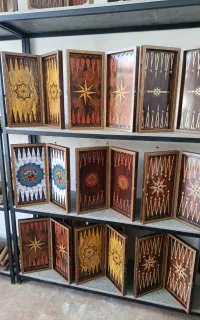 تولیدی تخته نرد ام دی آف و چوب گردو