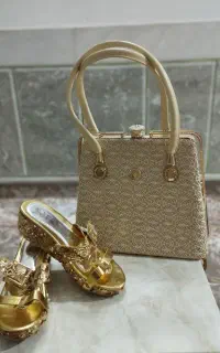 ست کیف و کفش مجلسی