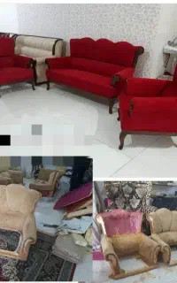 تعمیر و ترمیم  انواع مبلمان و صندلی حمل نقل رایگان
