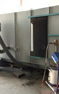 رنگ کوره، پودری، الکترواستاتیک