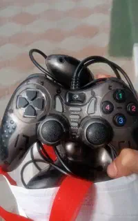 فروش دو عدد دسته بازی سیمی Double Shock