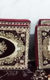 ۴عدد پشتی تخت زرشکی