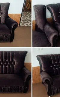 مبل هفت نفره طرح مخمل