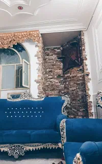 مبل سلطنتی ۷نفره همراه بوفه ست