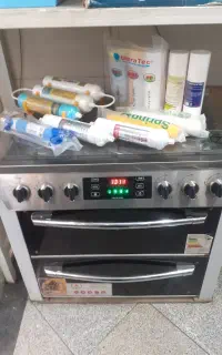 طرح فر تمام استیل و دودی و ولوم رو دو کشو