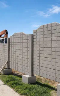 دیوار آماده و پیش ساخته حصارکشی باغ و کارخانه