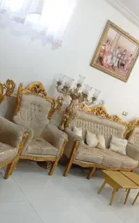 مبل کلاسیک 9نفره همراه با میز