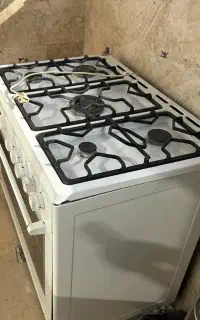 گاز فر دار همه شعله ها سالم