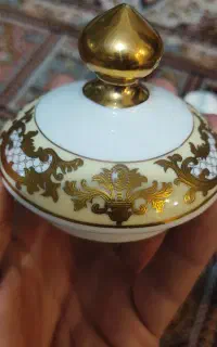 154پارچه 12نفره برند باواریا آلمان طلا کوب‌ 24کروم