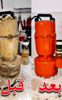 سیم پیچی و تعمیرات انواع پمپ اب ودینام الکتریکی