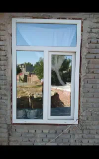 پنجره دوجداره  در اندازه ی ۱۷۵در ۱۱۵ قیمت ۱۲میلیون