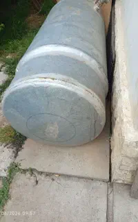منبع دوجداره شوفاژ400لیتری در حد