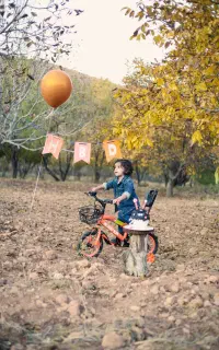 عکاسی کودک فضای باز