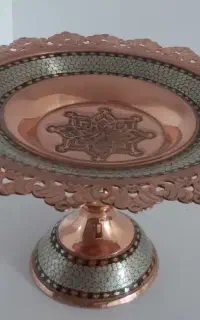 شیرینی خوری مسی کار اصفهان