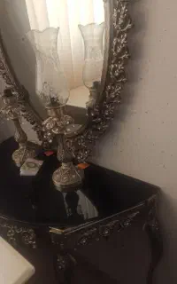 آینه شمعدان