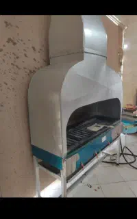 کباب پز یک نیم متری با هواکش